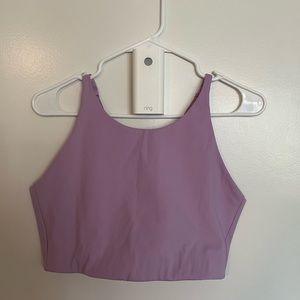 Girlfriend Collective limited edition Topanga Bra in “Lilac” XL